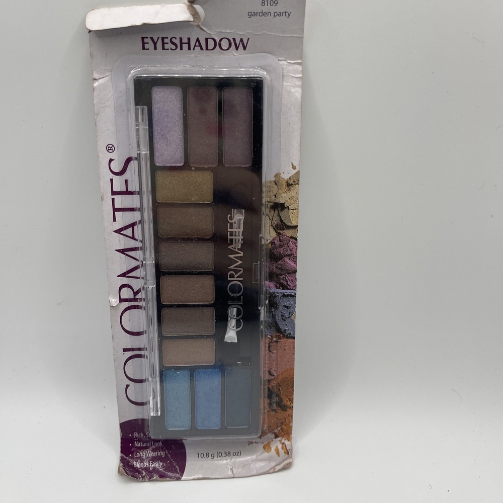 COLORMATES‎ EYESHADOW Palette BRAND NEW SEALED 8109 Garden Party